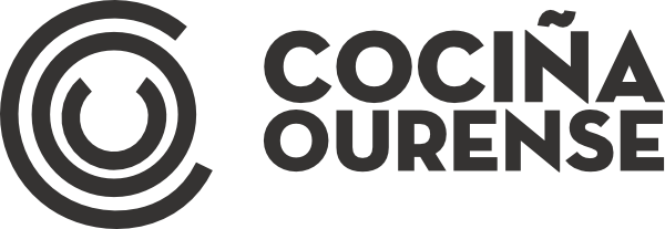 logotipo cociña ourense color oscuro fondo transparente
