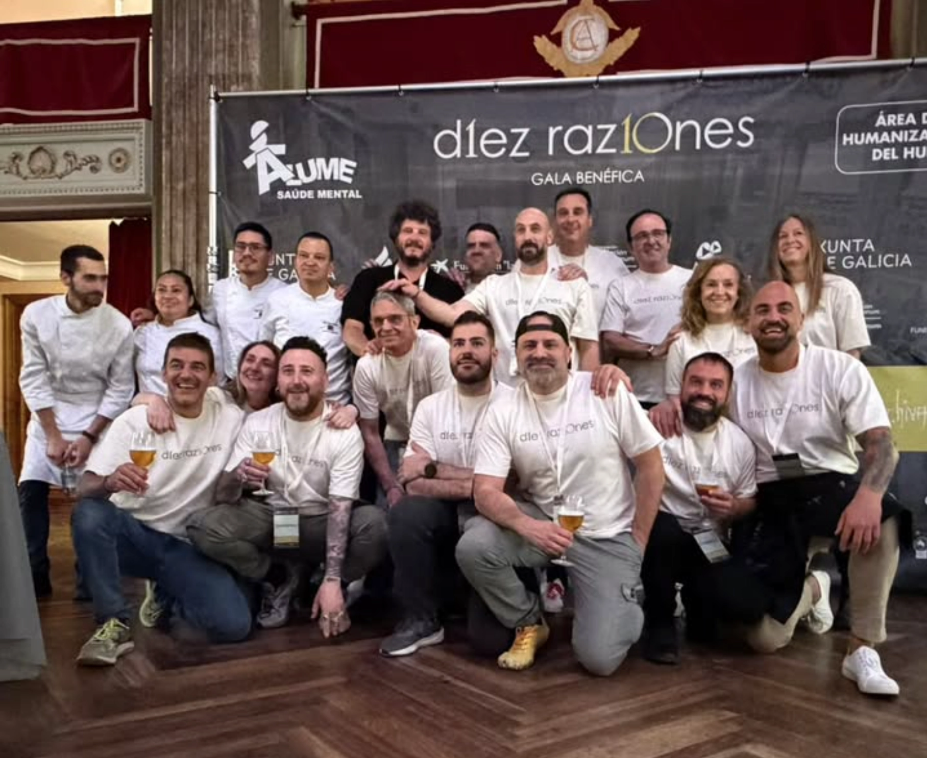 colaboración 10 razones gala benéfica cociña ourense